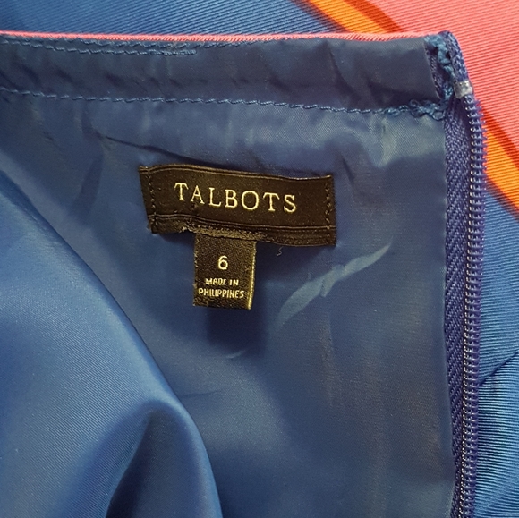 Sheath Dress Talbots Sz 6 - Picture 2 of 4